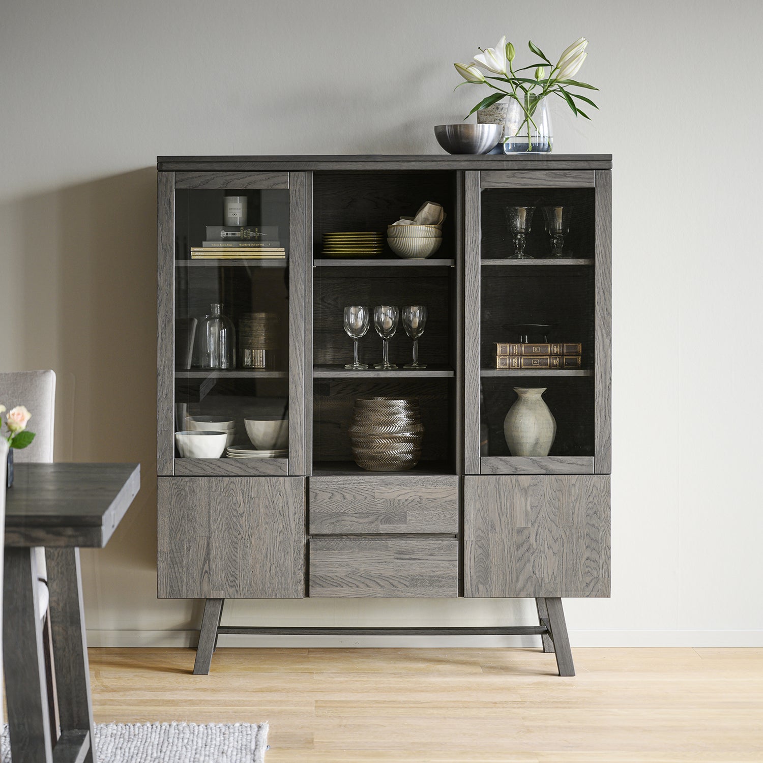 BROOKLYN vitriini 130 cm