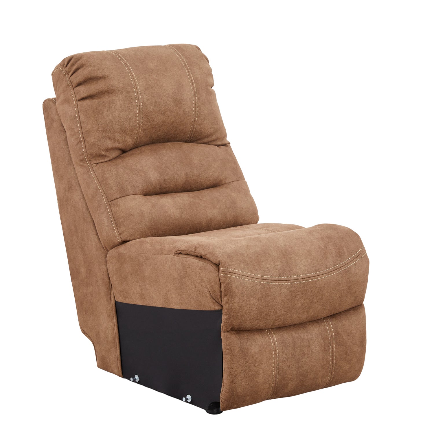 Kiinteä istuinpaikka Cinema-moduulisohvaan, eli tässä osassa ei ole recliner-mekanismia. Kuvassa ruskea väri.