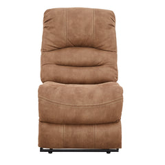 Cinema-moduulisohvan keskelle sijoitettava istuinpaikka, jossa on recliner-mekanismi. Kuvassa ruskea väri.