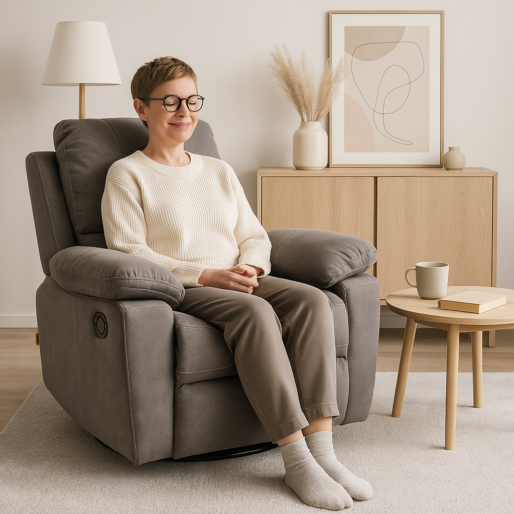 Kuvan malli on noin 165 cm pitkä. Kuva tuotettu tekoälyä apuna käyttäen.