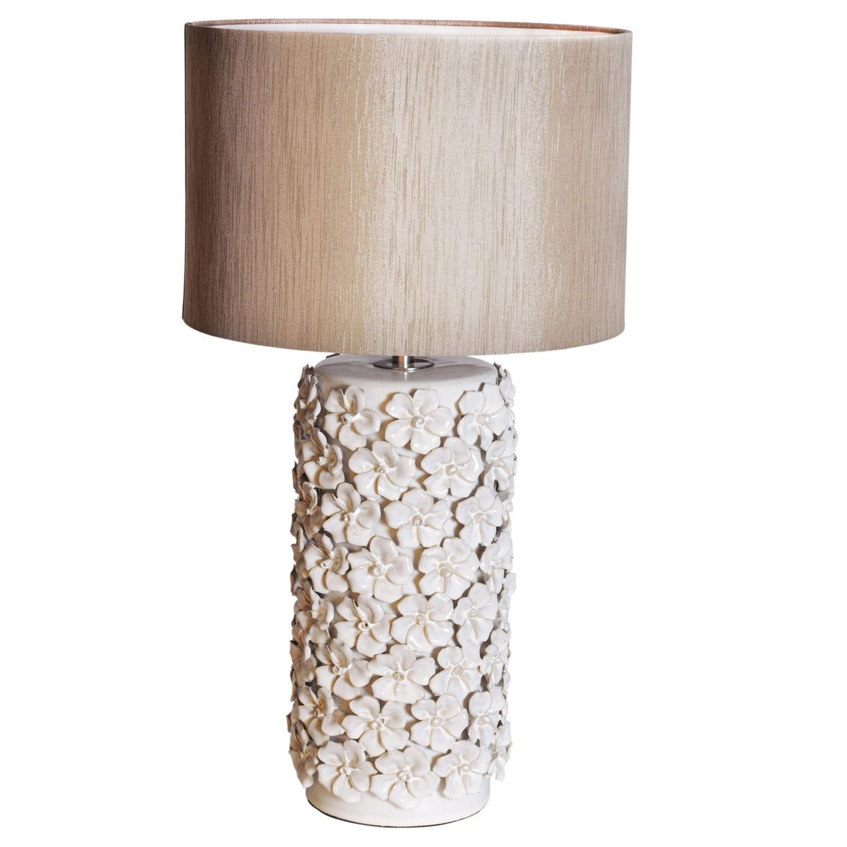 Fiore pöytävalaisin 55 cm, beige.