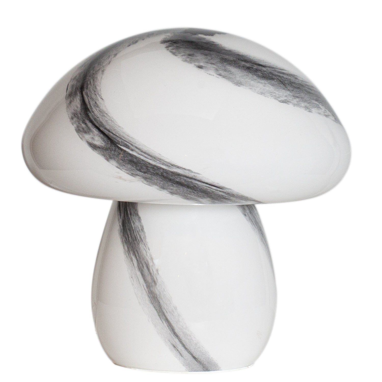 Mira Mushroom pöytävalaisin 30 cm, valkomusta