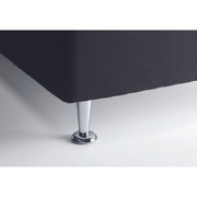 Tempur Flexible Kajo moottorisänkyrunkoon kuuluu Shampanja Kromi 12 cm sängyn jalka.