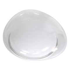 Mattavalkoinen/akryyli Trigon-plafondi Ø 35 cm. Valaisin tarjoaa tasaisen, upean ja miellyttävän valaistuksen niin katossa kuin seinälle asennettuna.