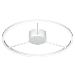 Wheels-plafondi Ø 80 cm, mattavalkoinen.