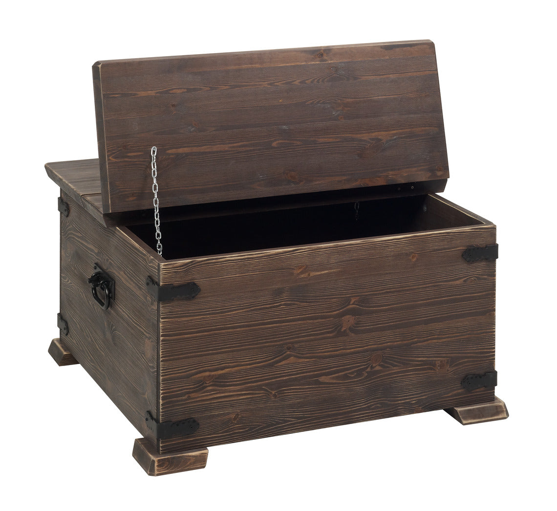 Linnea-arkkupöytä, ruskea.