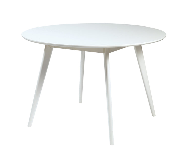 Pyöreä Yumi-pöytä, valkoinen.
