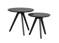 Yumi-sarjapöydät, musta.