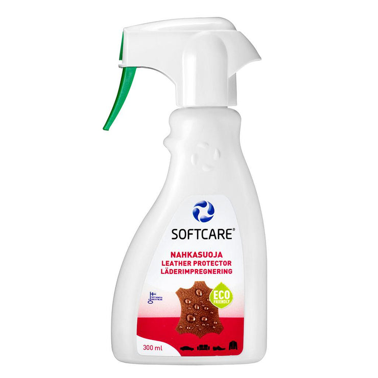 Softcare Nahkasuoja on tehokas suoja erilaisille nahkapinnoille.