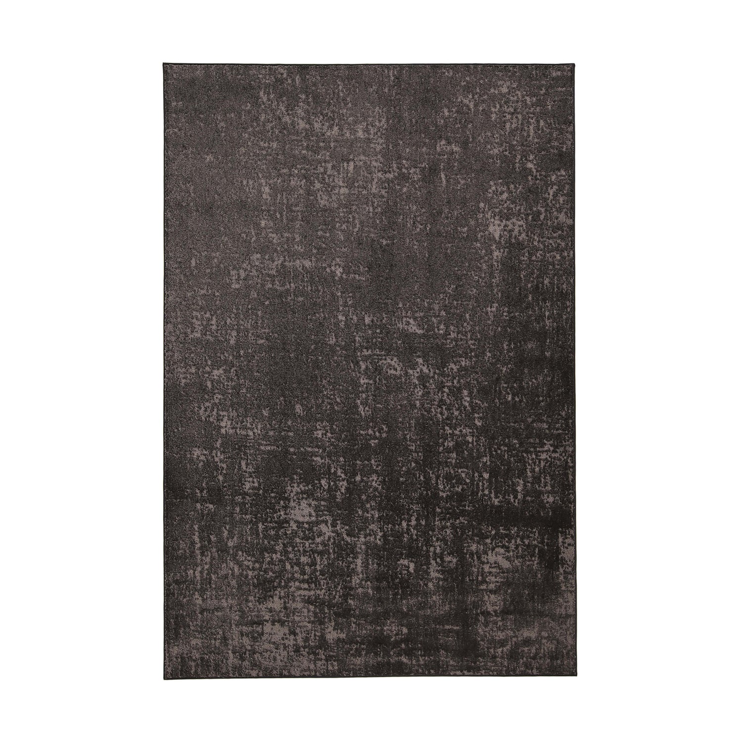 Basaltti-matossa on kaunis ja elävä nukkapinta. Kuvassa on musta Basaltti-nukkamatto.