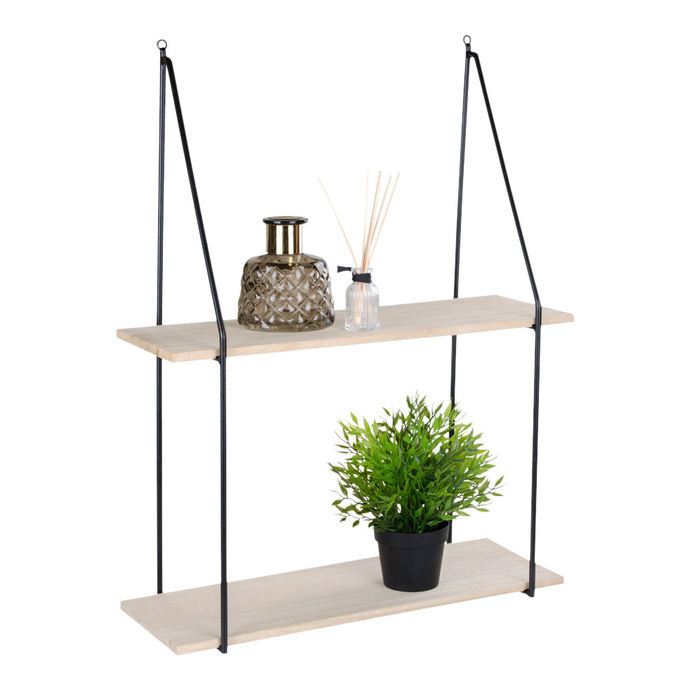 Casa-seinähyllylle voit asettaa koriste-esineiden lisäksi esimerkiksi kukkia.