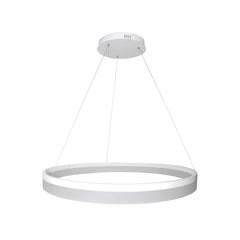 Minimalistisen tyylikäs Circulo-kattovalaisin on saatavana halkaisijaltaan 60 cm, 80 cm ja 120 cm kokoisena.