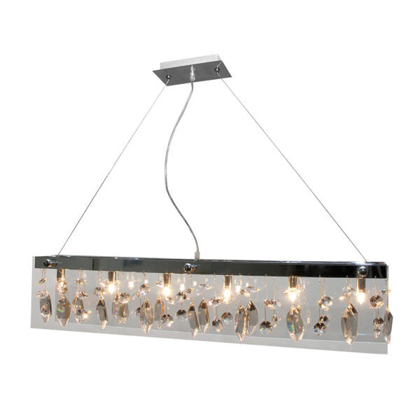 Como-kristallivalaisin on 87 cm pitkä tankokristallikruunu.