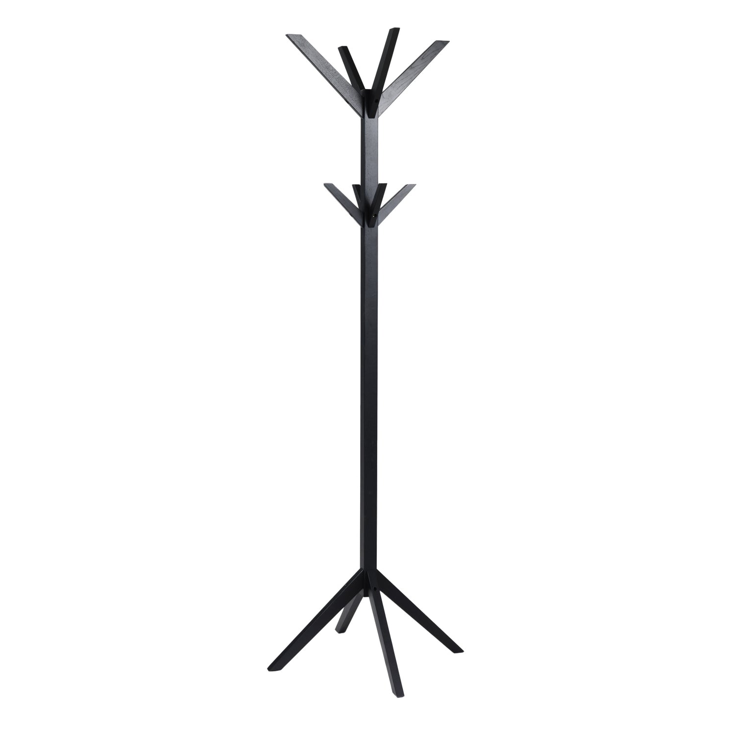 Musta Confetti-pystynaulakko.