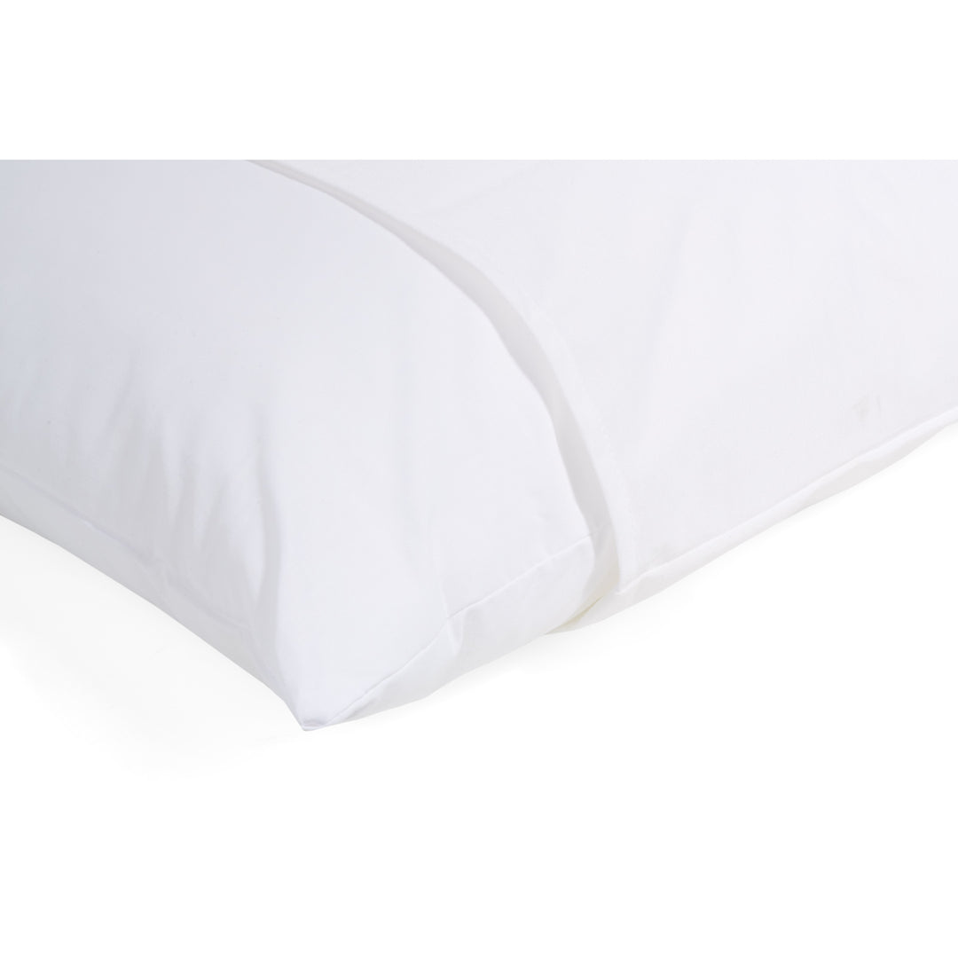 White mattress topper