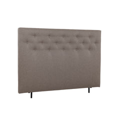 Napillinen 160 cm leveä Hilding Feel -sängynpääty korokejaloilla hiekan värisenä.