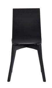 Gracy-tuoli mustalla istuinosalla ja mustilla jaloilla.