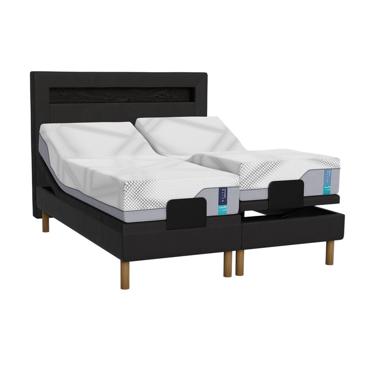 Heaven By Unico Diamond-sängynpääty täydentää vuodekokonaisuuden ja viimeistelee makuuhuoneen sisustuksen. Kuvassa Elite -moottorisänkypaketti on viimeistelty erikseen myytävällä Diamond-sängynpäädyllä.