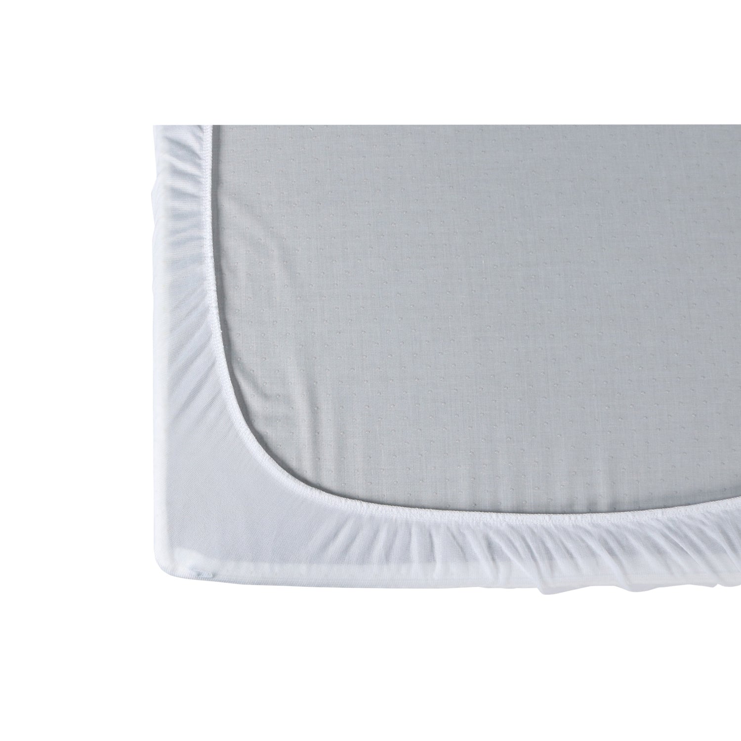 Korkealuokkainen ja allergisoimattomasta puuvillasta valmistettu Heaven By Unico -joustolakana.