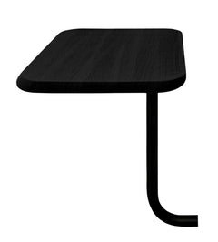 Musta Add On -yöpöytä, vasemmanpuoleinen.