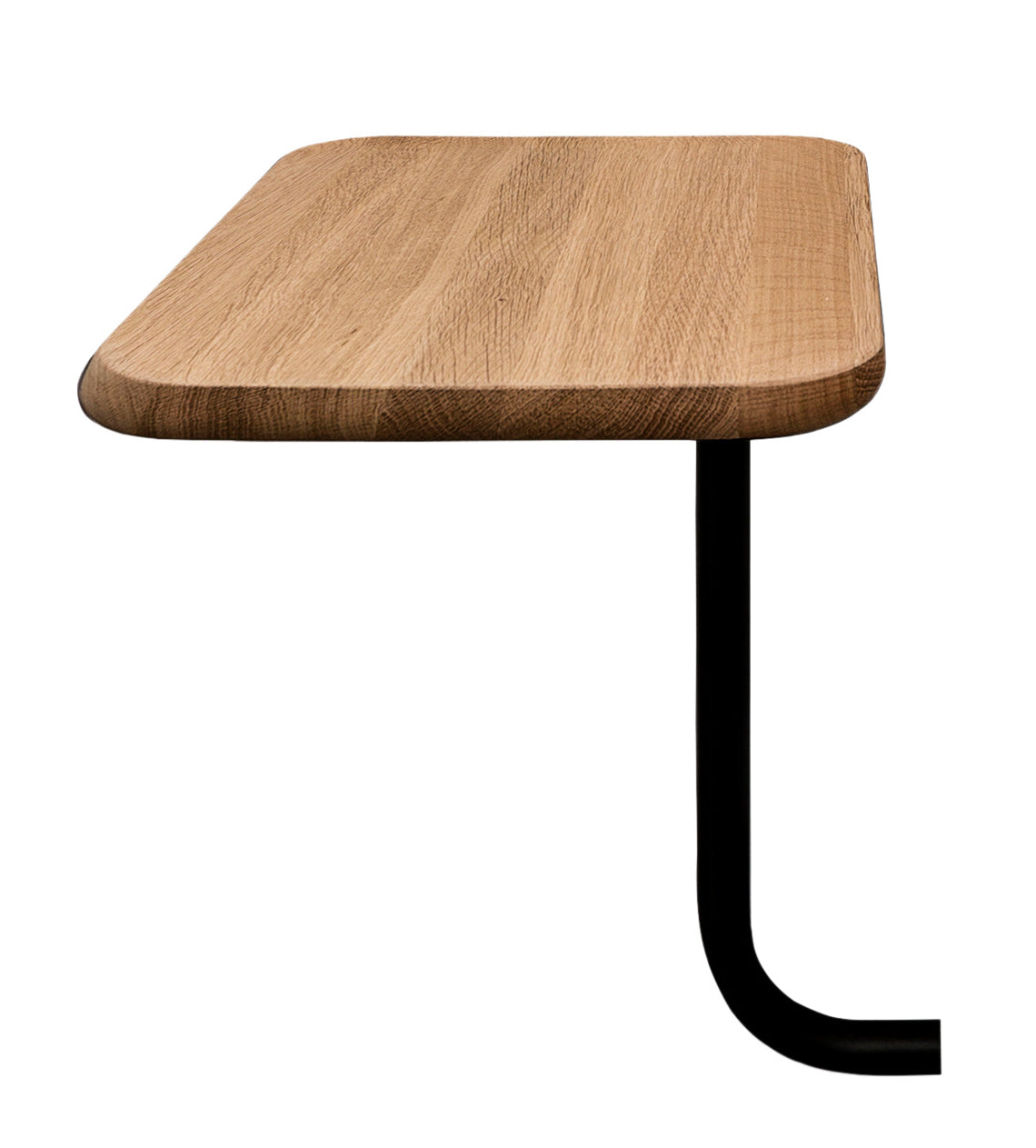 Tammenvärinen Add On -yöpöytä, vasemmanpuoleinen.