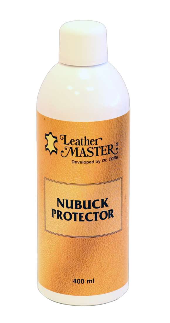 Leather Master Nubuck Protection on arkojen nahkojen suojakäsittelyaine, joka antaa hylkivän suojan lähes kaikkia tahroja vastaan.
