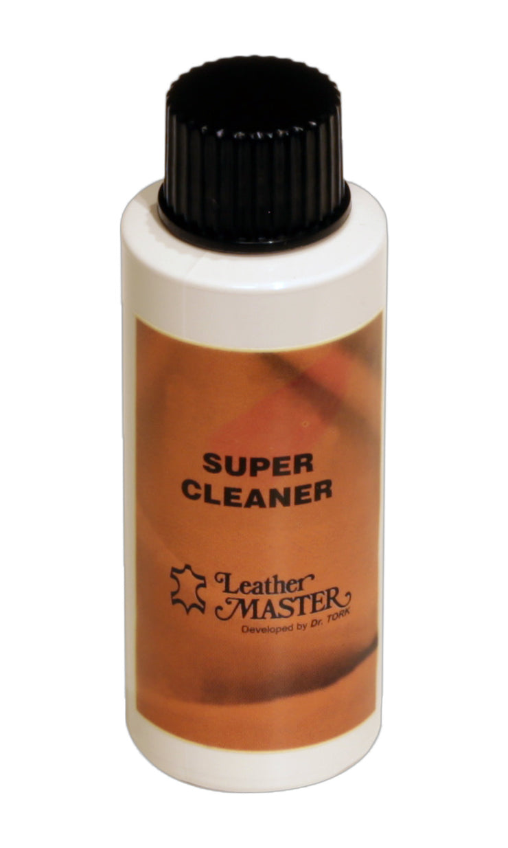 Leather Master Super Cleaner on tehopuhdistusaine nahalle. Tehokkaasti tahroihin toimiva tuote silloin, kun mikään muu tuote ei vaikuta.
