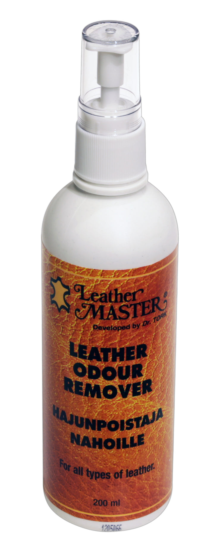 Leather Master hajunpoistaja neutralisoi ikävät hajut kaikista nahkatuotteista.