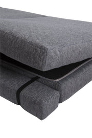 Levon- taittopatja on laadukas sohvan pehmuste irrotettavalla extrapalalla. Patjan kangas on kulutusta kestävä.