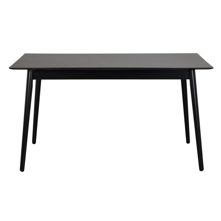 Lotta-ruokapöytä 140 x 90 cm, musta.
