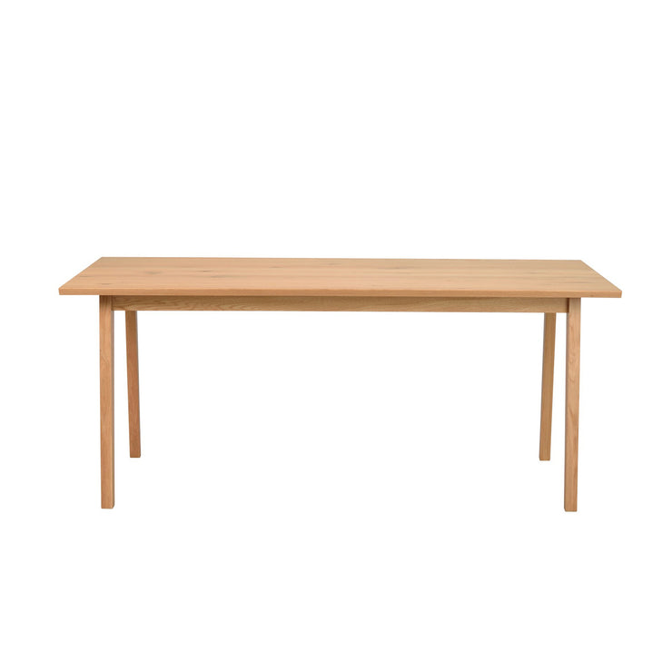 Melfort -ruokapöytä 180 x 90 cm tammenvärisenä.