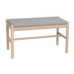 Milford-eteispenkki valkotammen sävyisellä rungolla.