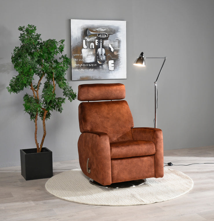 Monika recliner ergo-niskatuella, Halihali 300 -verhoilulla.