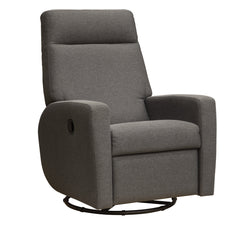  Monika-reclinertuoli tummanharmaalla Luna 35 -kankaalla.