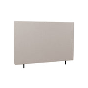Sileä 160 cm leveä Hilding Original -sängynpääty korokejaloilla beigenä.