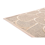 Paanu-matossa laadukkaaseen, kudottuun villapohjaan on yhdistetty pehmeä, silkinhohtoinen viskoosinukka. Kuvassa beige matto.
