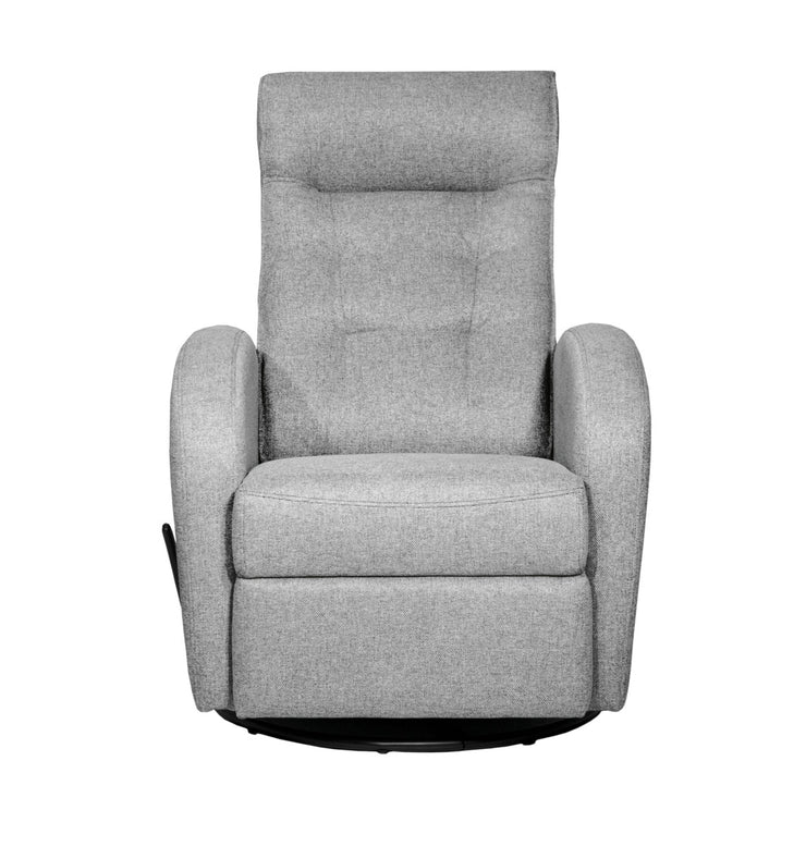 Salla-reclinertuoli harmaalla Verde 18 -kankaalla.