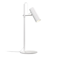 Spot-pöytävalaisin mattavalkoisena.