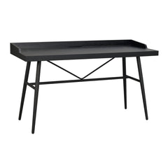 Musta Springdale-työpöytä 140 cm.