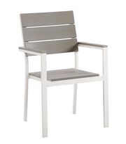 Suvi Aintwood -tuoli, väri valkoinen/harmaa.