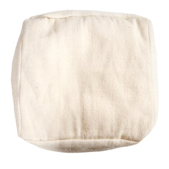 Kuvassa on luonnonvalkoinen Tunturi-villarahi päältäpäin katsottuna.