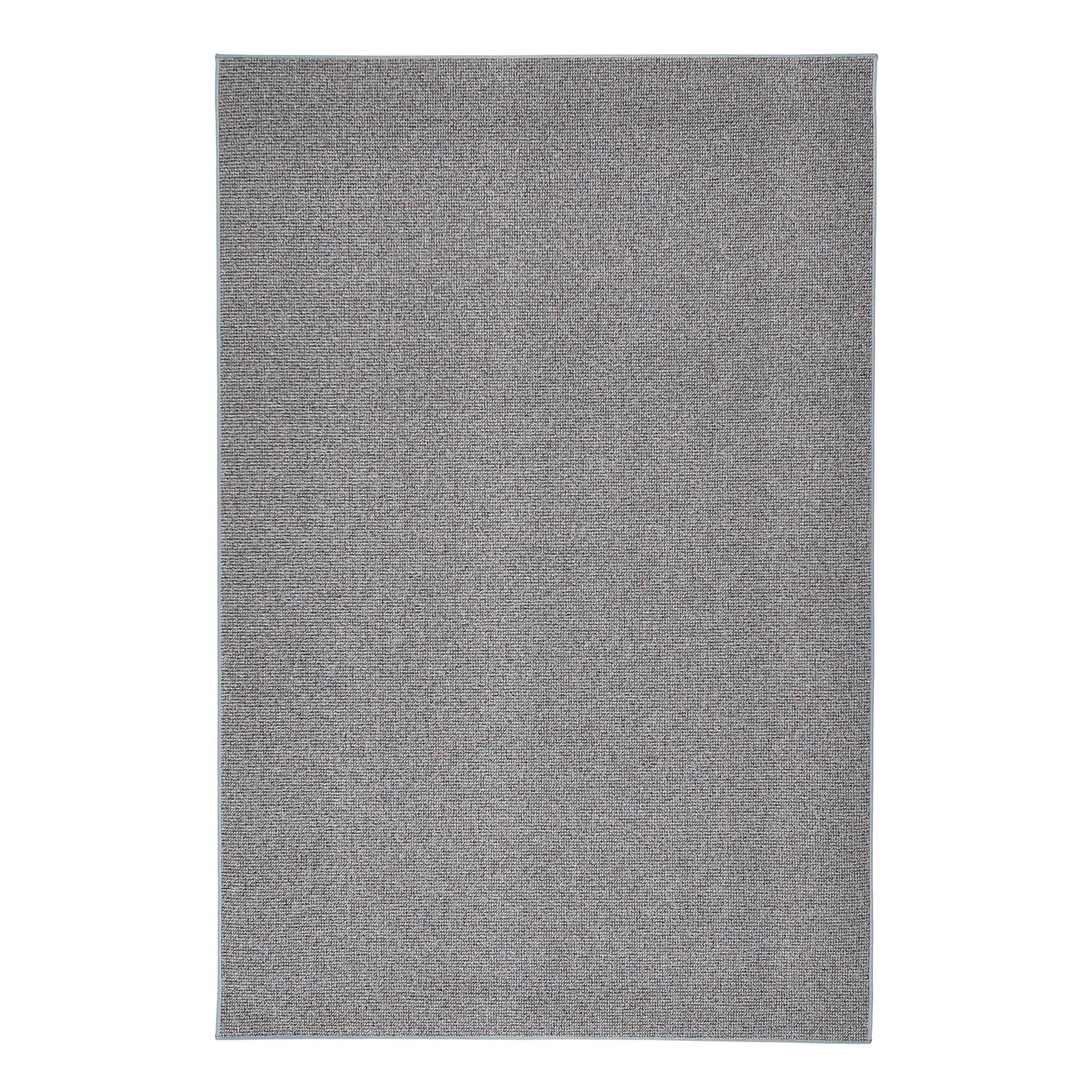 Laadukas kotimainen sileäksi kudottu Tweed-matto aquan sävyisenä.