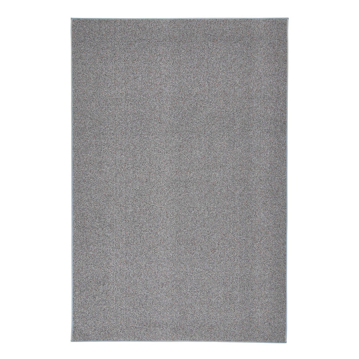 Laadukas kotimainen sileäksi kudottu Tweed-matto aquan sävyisenä.
