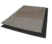 Vuono-mattoa on saatavana kolmessa luonnonläheisessä värissä: ruskea, harmaa ja musta.