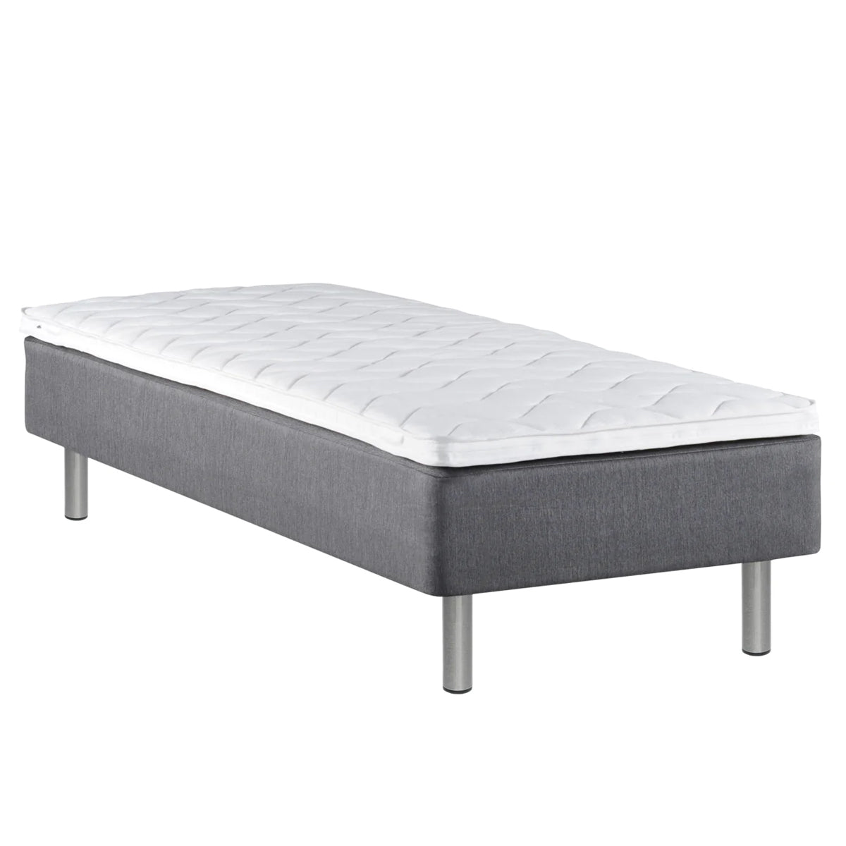 Aalto Bonnell -runkopatjapakettiin sisältyvät profiloitu sijauspatja ja metallijalat.