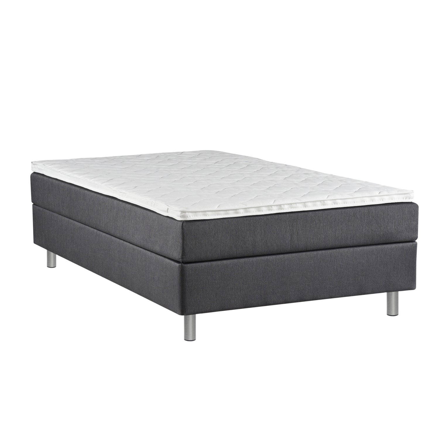 Aalto-jenkkisänkypakettiin sisältyvät profiloitu sijauspatja ja metallijalat.