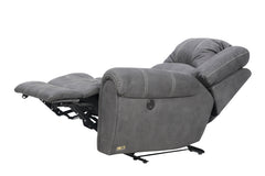 Päätyosan selkänoja kallistuu ja jalkarahi nousee sivussa olevilla painikkeilla.