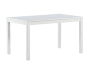 Valkoinen Kaisla-pöytä 130 cm.