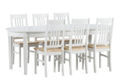 Puro-tuolit jatkettavan Kanerva-ruokapöydän kanssa.