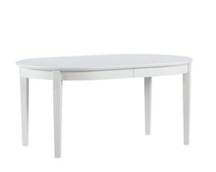 Kanerva-ruokapöytä, kun jatko-osa ei ole käytössä.